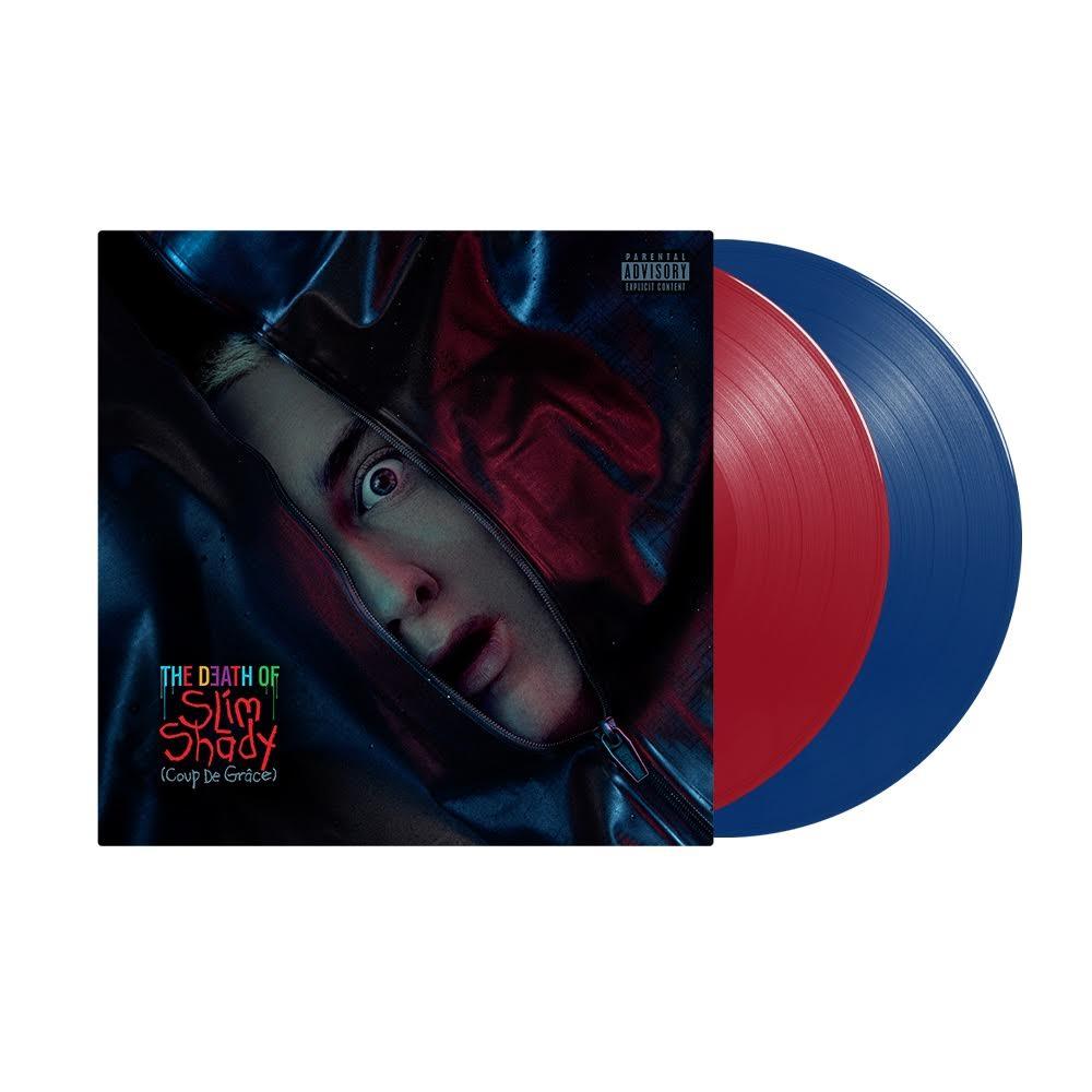 Eminem- The Death of Slim Shady (Coup de Grâce) (2LP Red & Blue Vinyl) ( LP )
