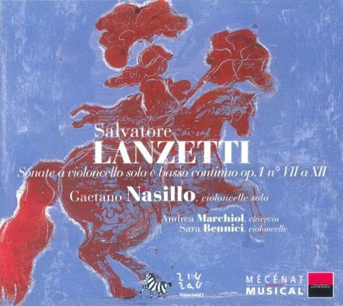 Salvatore Lanzetti: Sonate Pour Violoncelle Et Bas - COMPACT DISCS