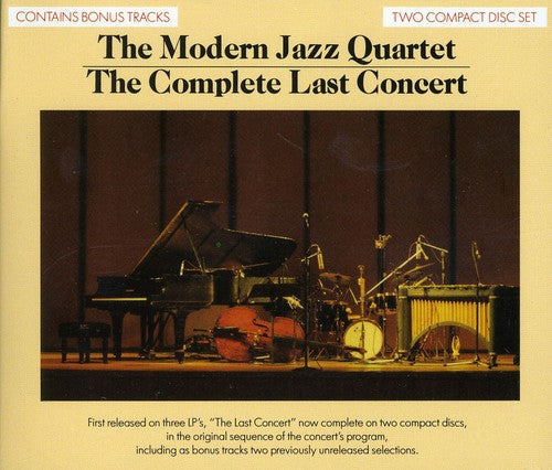 The Modern Jazz Quartet: Complete Last Concert - CD