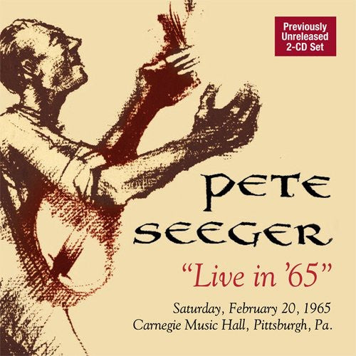 Pete Seeger: Live in 65 - COMPACT DISCS