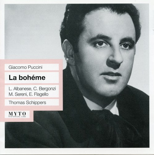 Thomas Schippers & Bergonzi: La Boheme: Albanese-Bergonzi - COMPACT DISCS