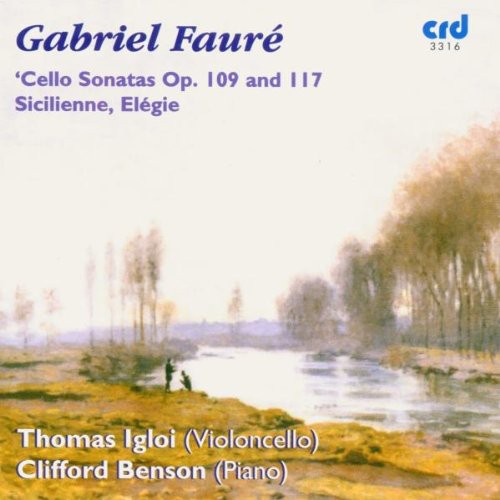 Thomas Igloi & Cliff Ord Benson: Sonatas for Cello & Piano - COMPACT DISCS