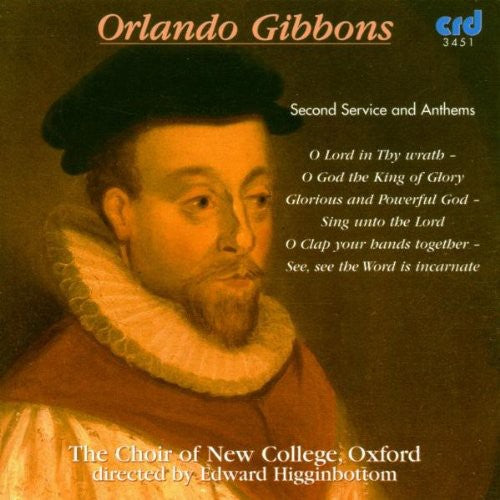 Choir of New College Oxford: Second Service & Anthems - COMPACT DISCS