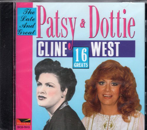 Patsy Cline & Dottie West: Late & Great 16 Greats - COMPACT DISCS