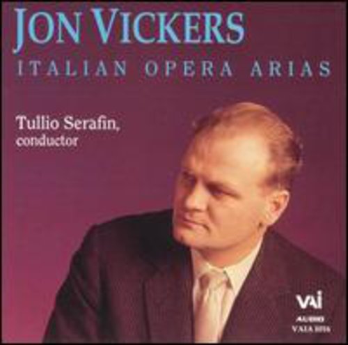 Jon Vickers: Italian Opera Arias - COMPACT DISCS