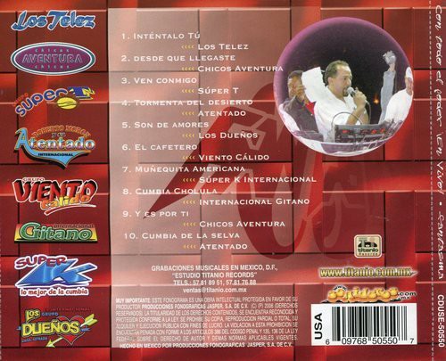 Various Artists: Con Todo El Poder en Vivo Fantasma / Various - CD