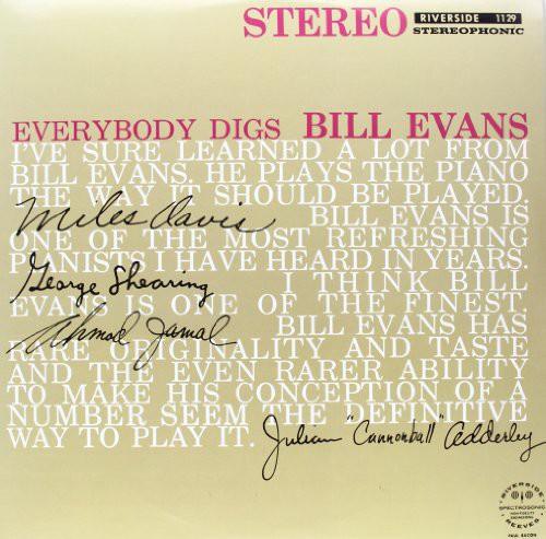 Bill Evans- Everybody Digs Bill Evans ( LP )