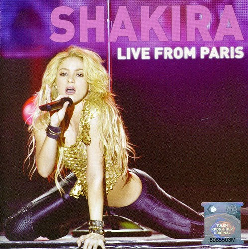 Shakira: Live from Paris: CD + DVD Edition - CD