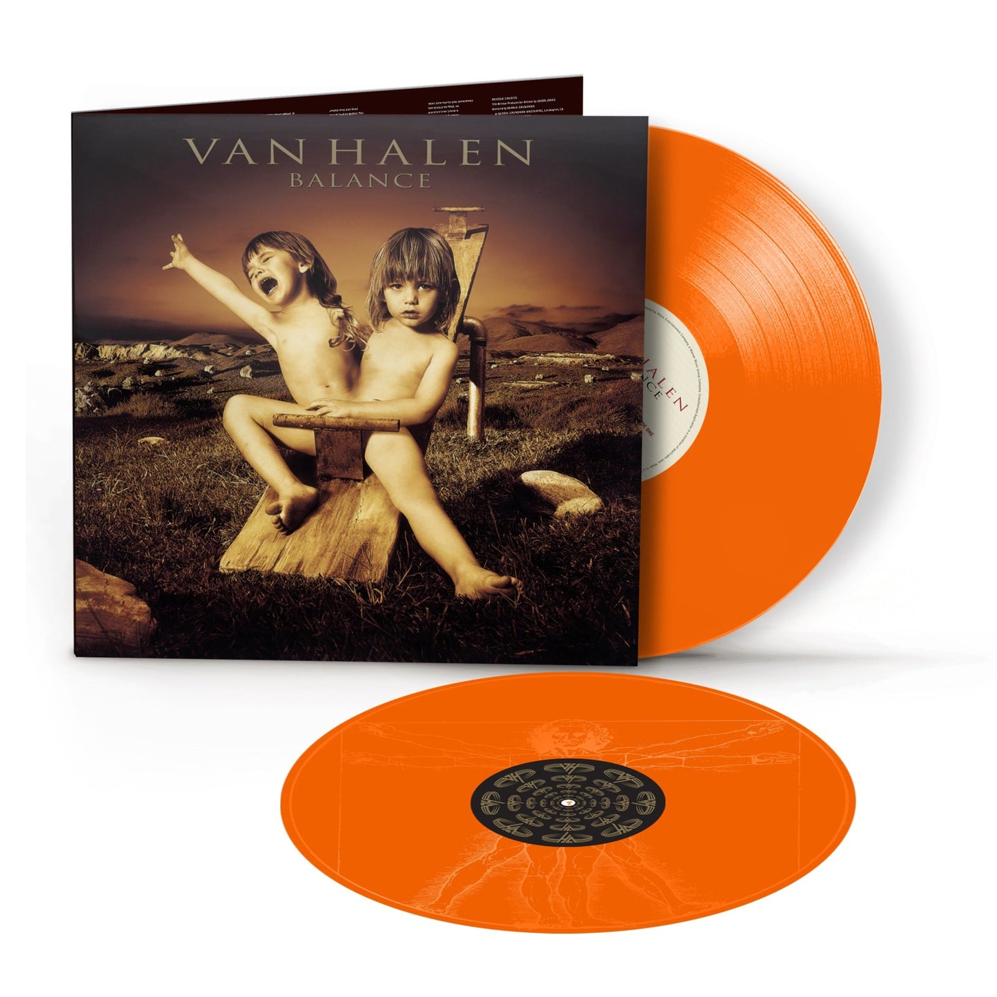 Van Halen- Balance (Expanded Edition) (Indie Exclusive Orange Vinyl) (DAMAGED) ( LP )
