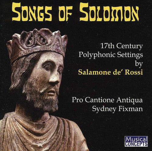 Sidney Fixman: Songs of Solomon - COMPACT DISCS
