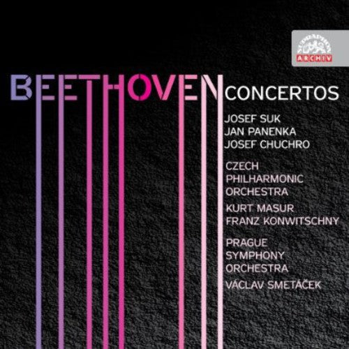 Beethoven / Suk / Czech Philharmonic Orchestra: Beethoven Concertos - COMPACT DISCS