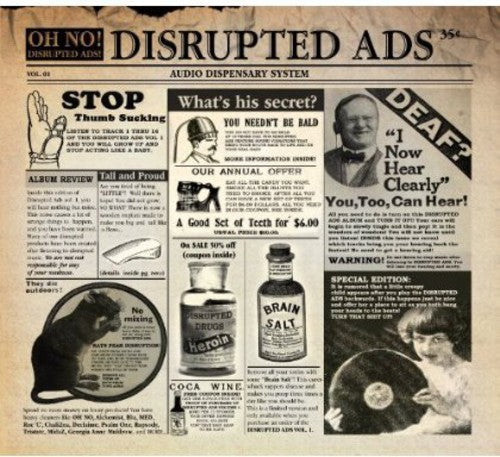 Oh No: Disrupted Ads - COMPACT DISCS