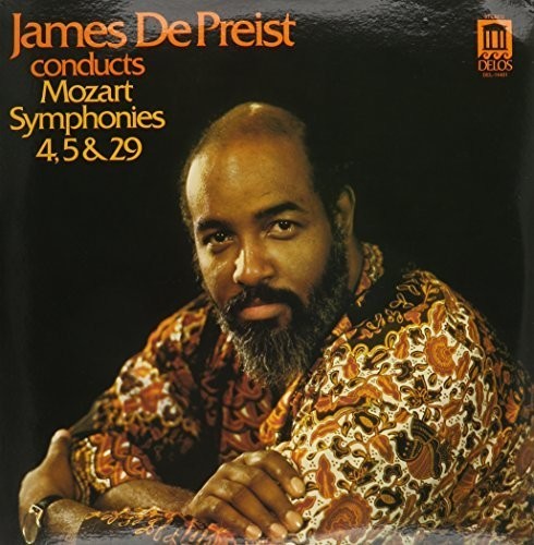 De Preist, James: Mozart Symphonies 4 5 & 29 { Record }