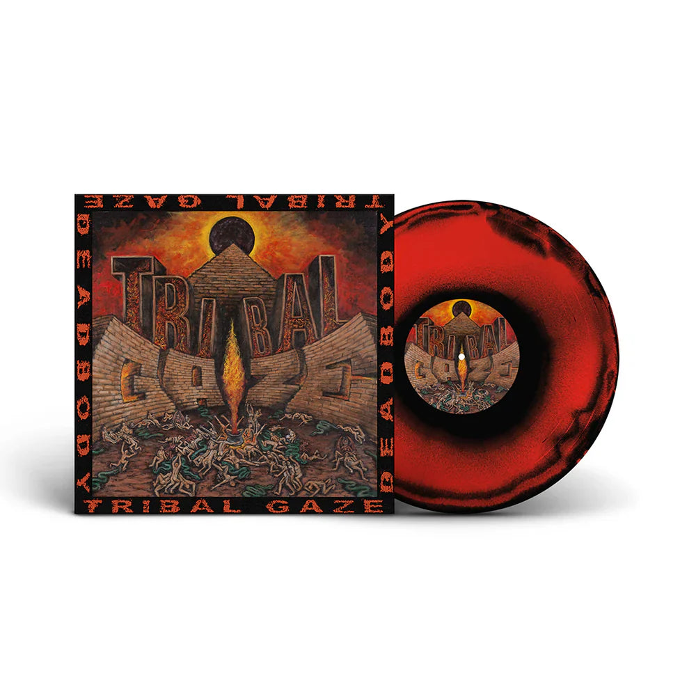 Deadbody / Tribal Gaze- Deadbody / Tribal Gaze Split (Red/Black Swirl) ( LP )