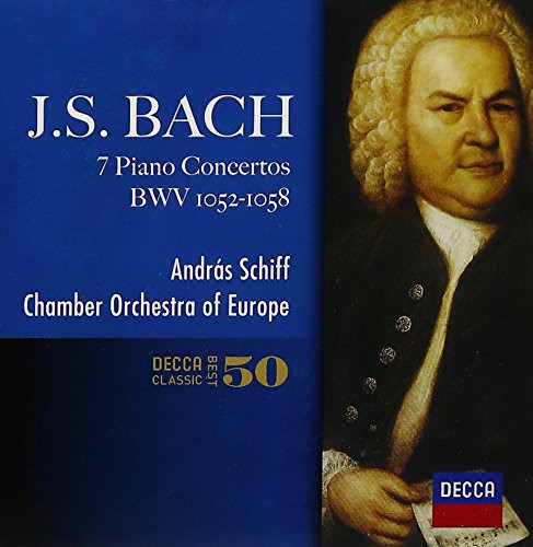 Andras Schiff: J.S.Bach: Piano Concertos - COMPACT DISCS