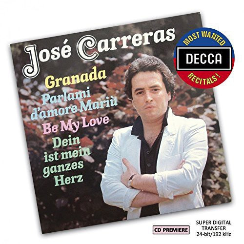 Carreras / Benzi / English Chamber Orchestra: Most Wanted Recitals: Jose Carreras - Granada - COMPACT DISCS