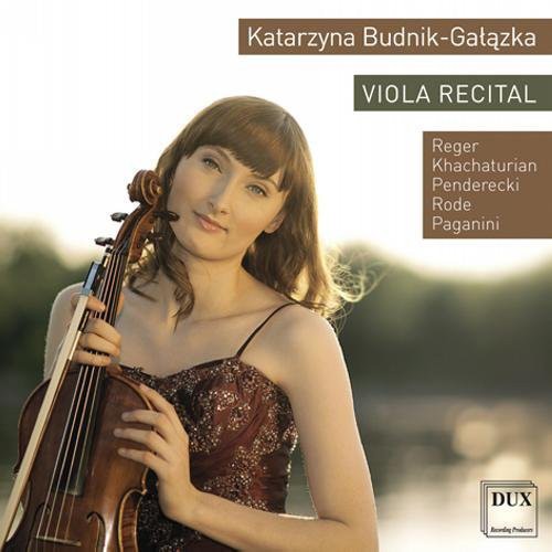 Reger / Penderecki / Rhode / Khachaturian: Viola Recital - COMPACT DISCS