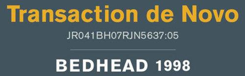 Bedhead- Transaction de Novo ( LP )