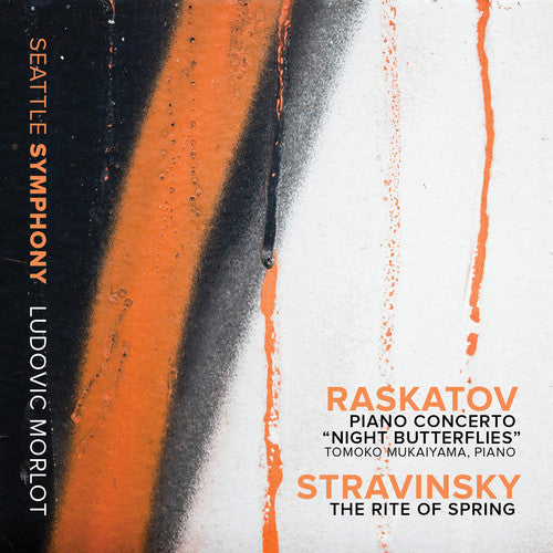 Raskatov / Stravinsky: Pno Con Night Butterflies-Stravinsky: Rite of - COMPACT DISCS
