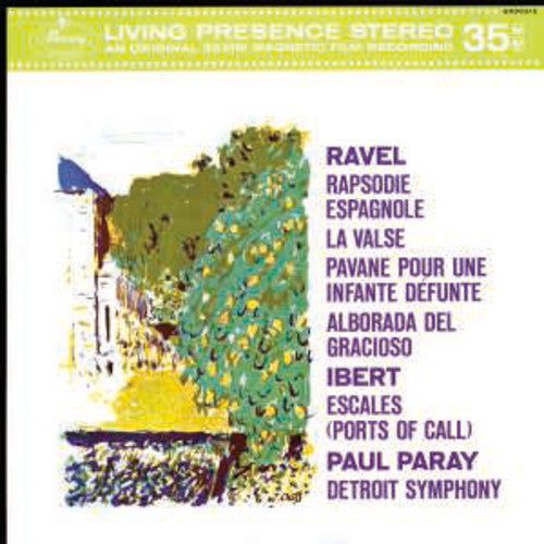 Paul Paray: Orchestral Music By Maurice Ravel & Jacques Ibert { Record }