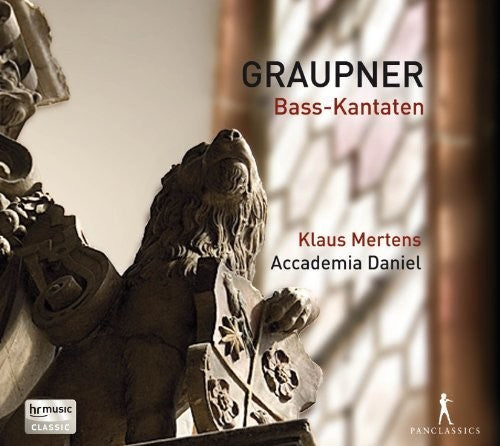 Graupner / Mertens / Accademia Daniel / AD-El: Bass-Kantaten - COMPACT DISCS