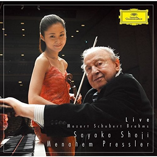 Shoji Sayaka: Live Mozart/Schubert/Brahms - COMPACT DISCS