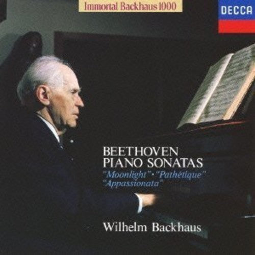 Wilhelm Bachhaus: Beethoven: Piano Sonatas 14 & 8 - COMPACT DISCS