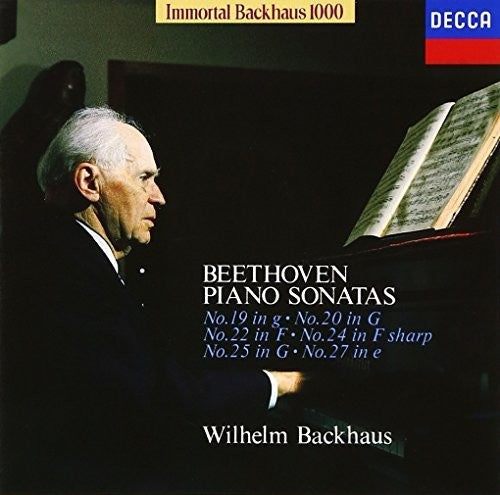 Wilhelm Bachhaus: Beethoven: Piano Sonatas 19 & 20 - COMPACT DISCS