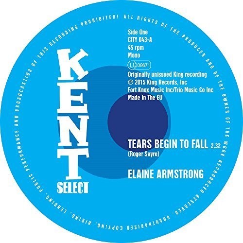 Armstrong, Elaine / Moorer, Bettry: Tears Begin to Fall/Speed Up - 7-INCH SINGLE