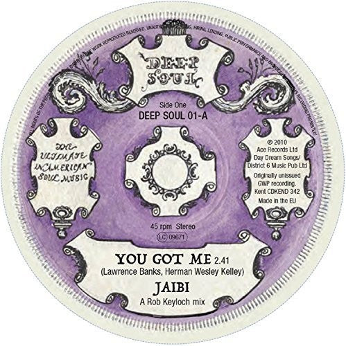 Jaibi - Hesitations: You Got Me / Gotta Find A Way - 7-INCH SINGLE