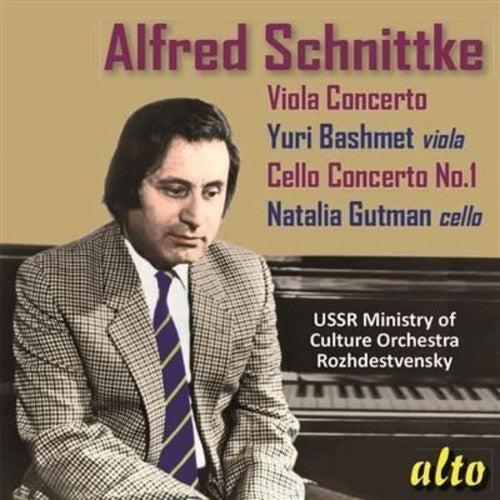 Schnittke / Bashmet / Gutman / Ussr Ministry of: SCHNITTKE: Concertos for Viola and Cello (No. 1) - COMPACT DISCS
