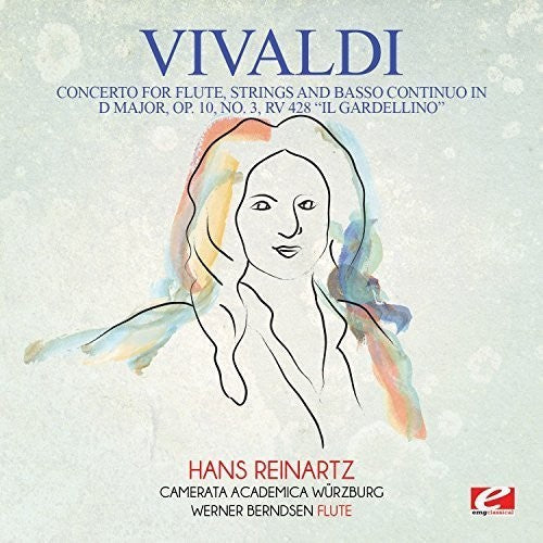 Vivaldi: Vivaldi: Concerto for Flute, Strings and Basso Continuo in D Major,Op. 10, No. 3, RV 428 Il Gardellino - COMPACT DISCS