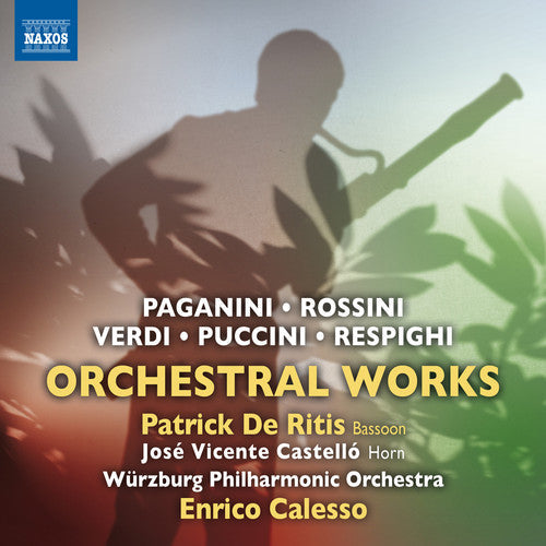 Puccini / De Ritis / Wurzburg Philharmonic Orch: Paganini, Rossini, Verdi, Puccini & Respighi: Orchestral Works - COMPACT DISCS