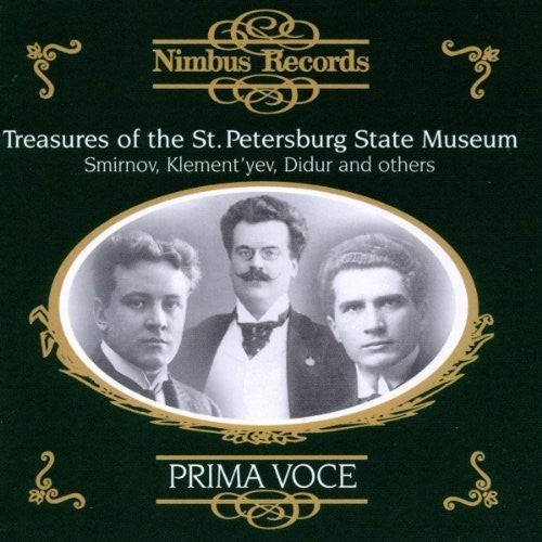 Smirnov / Klement'Yev / Didur: Treasures of the St Petersburg - COMPACT DISCS