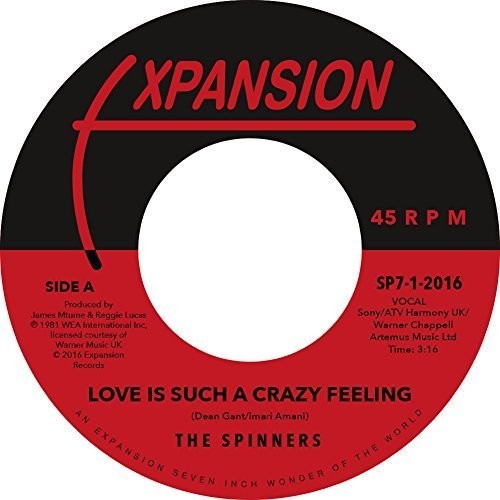 The Spinners: Love Is Such a Crazy Feeling / Got to Be Love - 7-INCH SINGLE