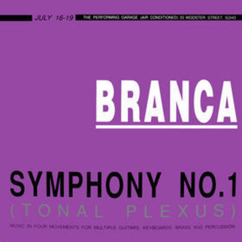 Glenn Branca: Symphony No. 1 (Tonal Plexus) - VINYL