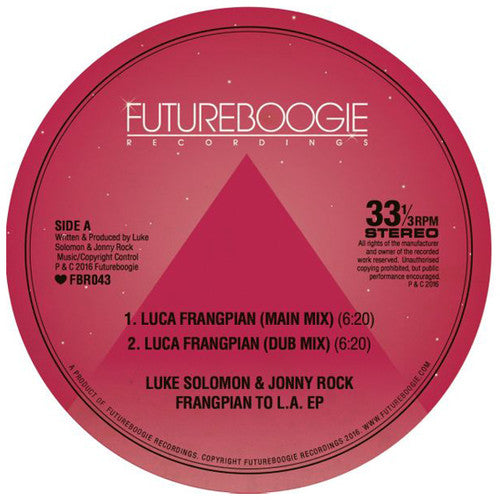 Solomon, Luke / Rock, Jonny: Frangpian To L.a. - 12-INCH SINGLE