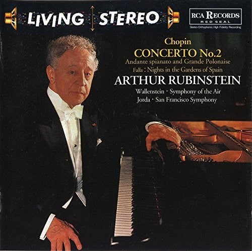 Chopin / Rubinstein, Arthur: Chopin: Piano Concerto 2 & Andant - COMPACT DISCS