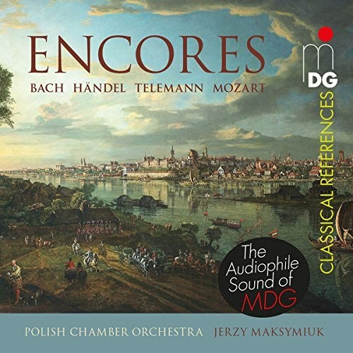 Maksymiuk / Polish Chamber Orchestra: Encores By Mozart Handel Telemann, J.s. And Bach - COMPACT DISCS