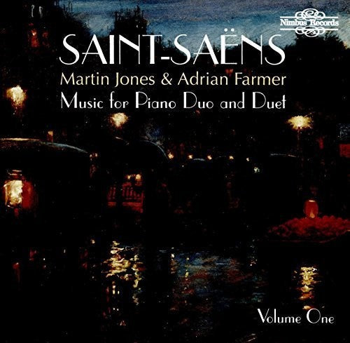 Martin Jones: Saint-saens: Music For Piano Duo & Duet - COMPACT DISCS