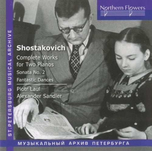 Laul / Sandler: Shostakovich - Complete Works For Two Pianos - COMPACT DISCS
