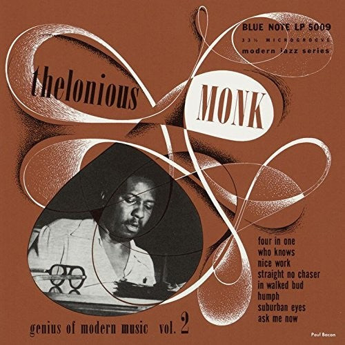 Thelonious Monk: Genius Of Modern Music Vol 2 - CD