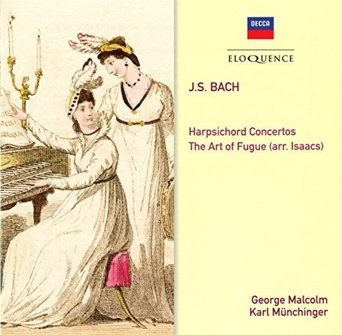 Bach / Malcolm, George: Bach: Art Of Fugue / Harpsichord Concertos 1 & 2 - COMPACT DISCS