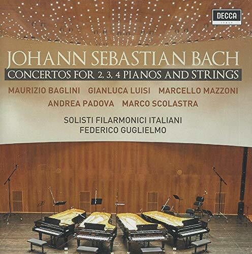Baglini / Luisi / Mazzoni /Padova / Scolastra: Concertos For 2, 3 & 4 Pianos & Strings: Live At Amiata Piano Festival - COMPACT DISCS