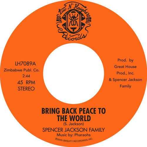 Spencer Jackson Family- Bring Back Peace To The World Pt. I / Bring Back Peace To The World II ( LP )