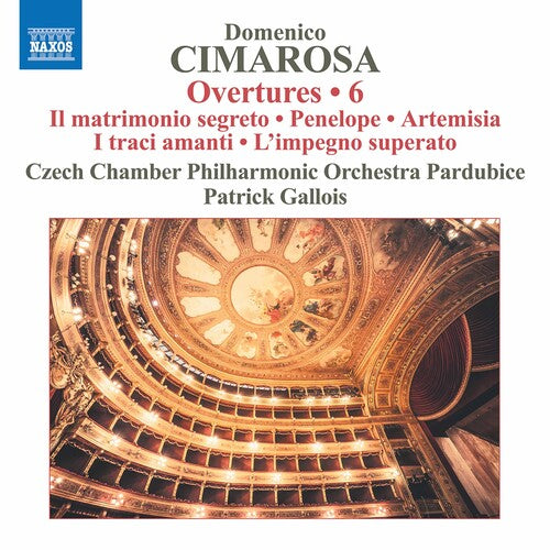 Gallois Pardubice Czech Chamber Philharmonic Orchestra Karas Cepicka Tomeckova: Overtures 6 - COMPACT DISCS