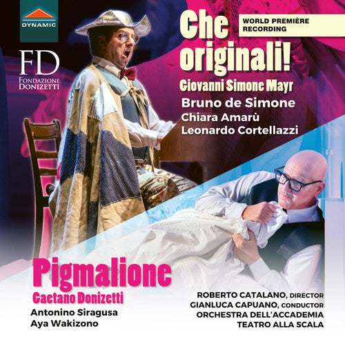 Donizetti / Siragusa / Bianco: Pigmalione / Che Originali - COMPACT DISCS