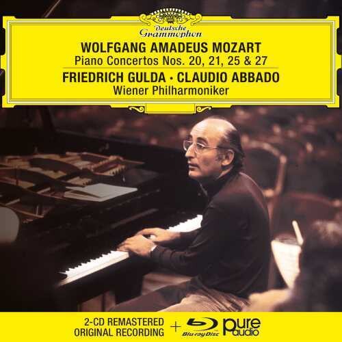 Friedrich Gulda: Piano Concertos Nos 20 21 25 & 27 - COMPACT DISCS