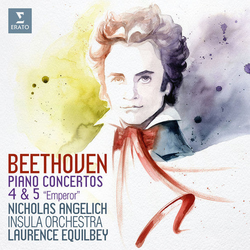 Nicholas Angelich: Beethoven: Piano Concertos Nos. 4 & 5 - COMPACT DISCS