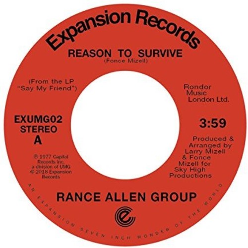 Rance Allen Group: Reason To Survive / Peace Of Mind - 7-INCH SINGLE